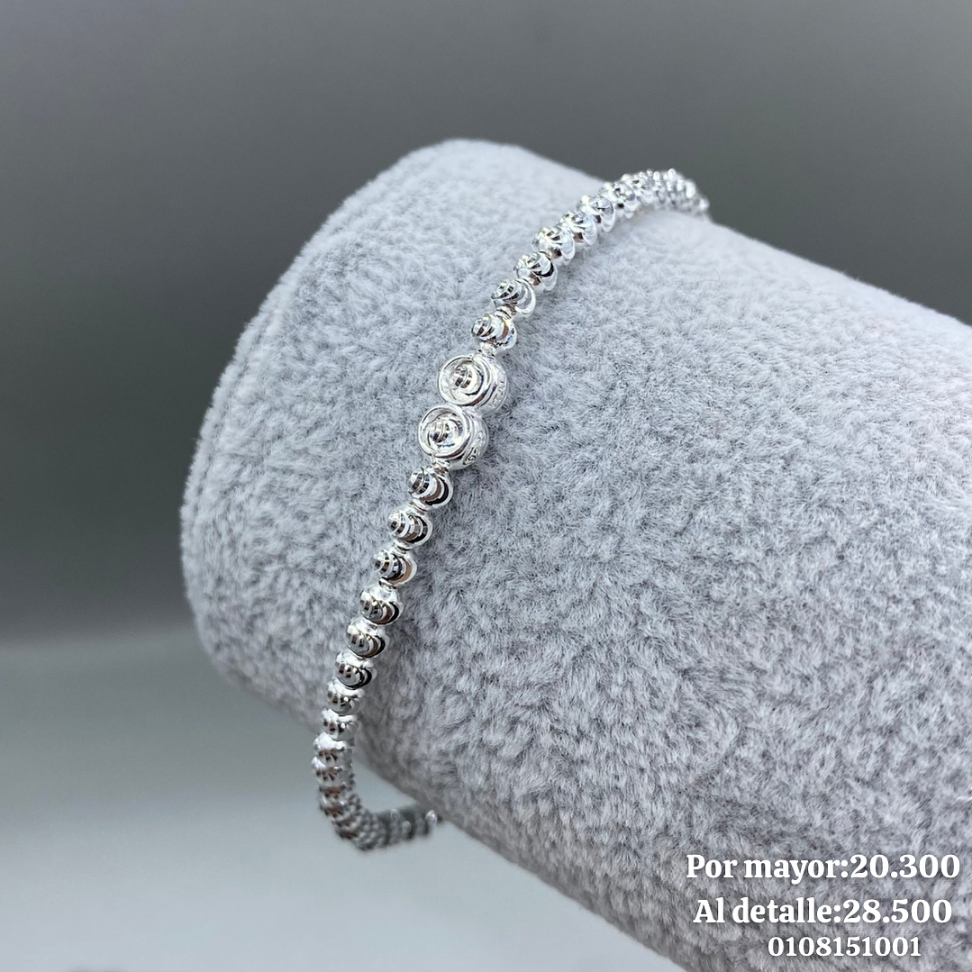 Pulsera Elasticada Diamantada 1