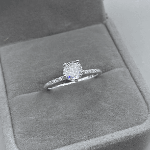 Anillo Solitario Microcircon 