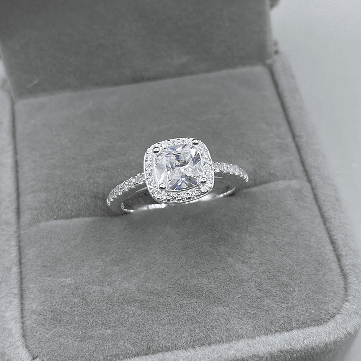 Anillo Solitario Microcircon  1