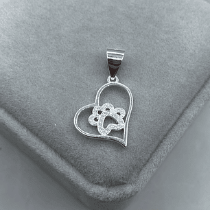 Colgante Huella Perro