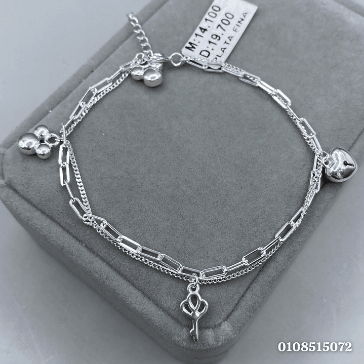 Pulsera Mickey/Llave 1