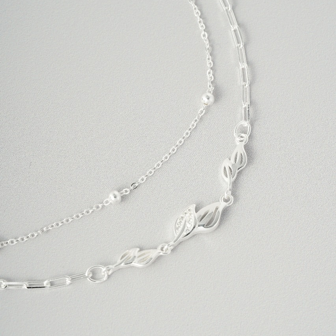 Pulsera Doble Microcircon  1