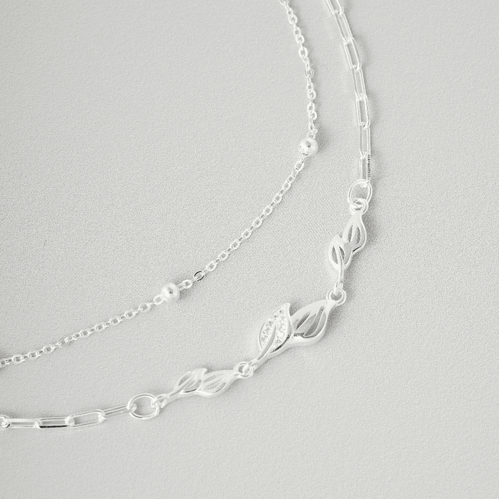 Pulsera Doble Microcircon  1