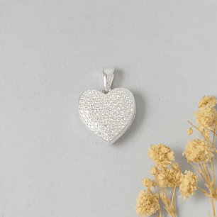 Colgante Relicario Corazón 