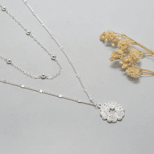 Collar Doble Corazones