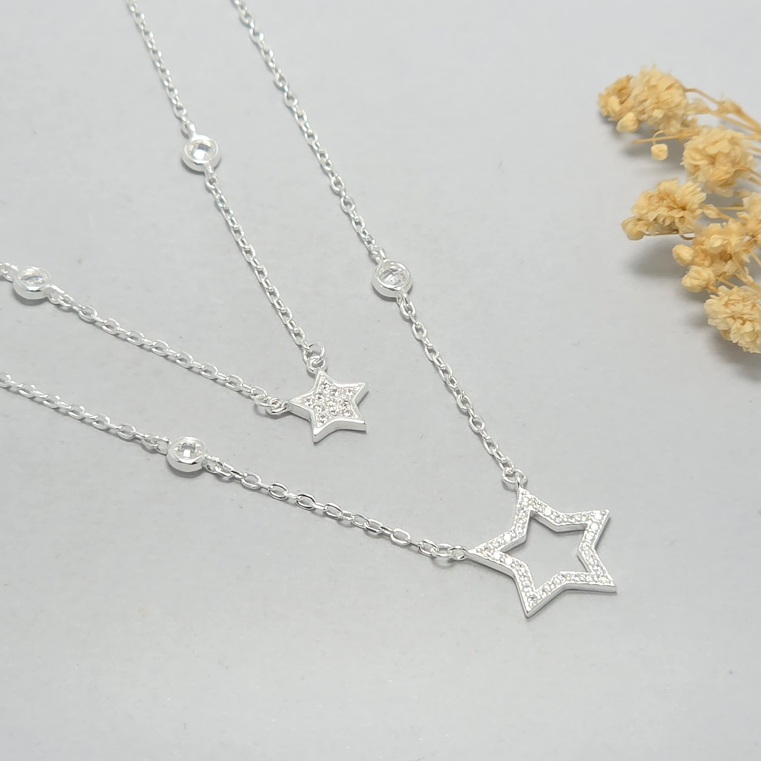 Collar Doble Estrella 1