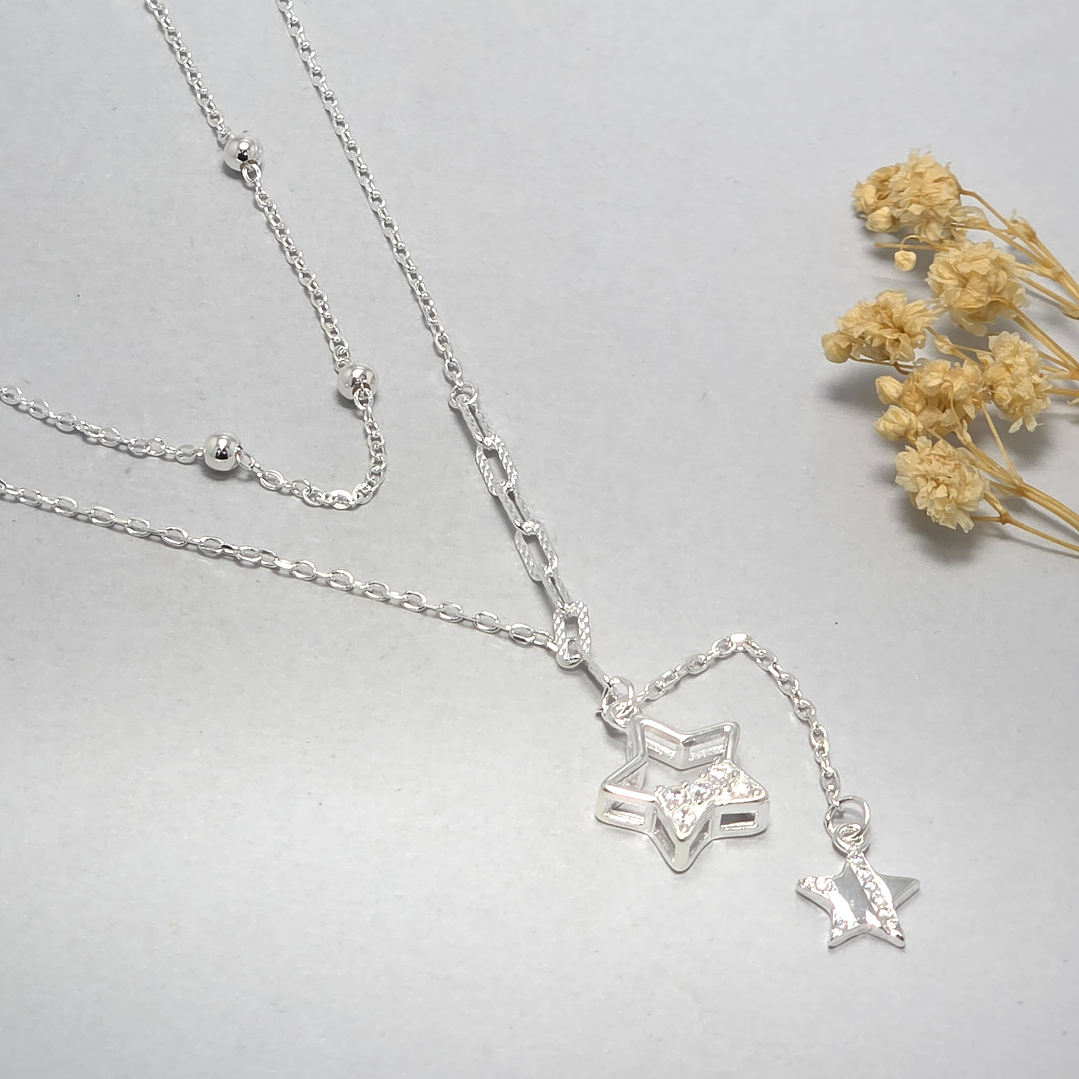 Collar Doble Estrellas 1