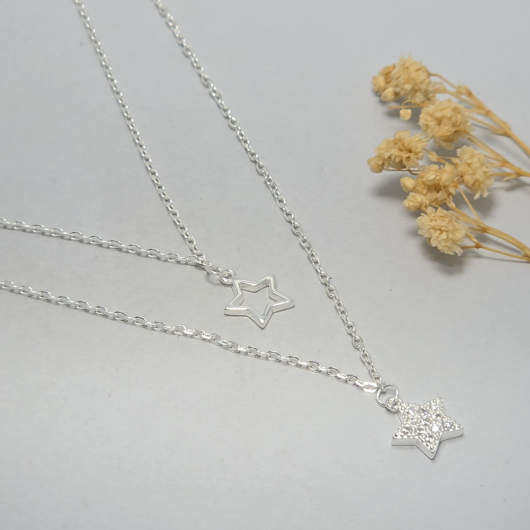 Collar Doble Estrella 1