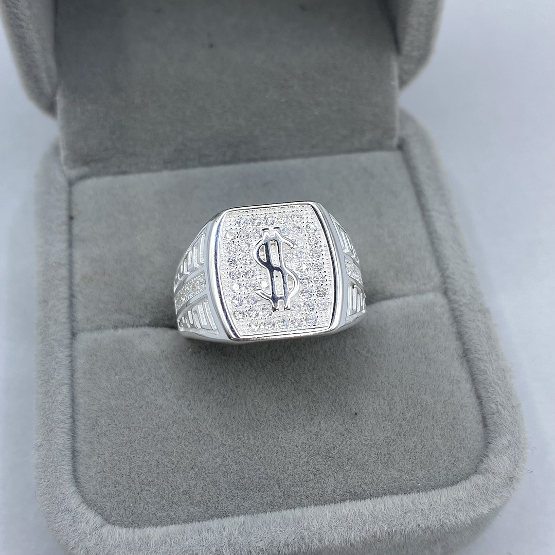 Anillo Sello Microcircon  1