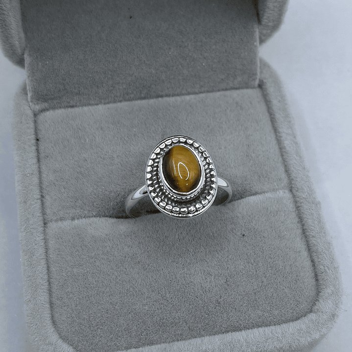 Anillo Piedra Natural 1