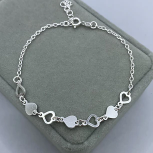 Pulsera Corazones