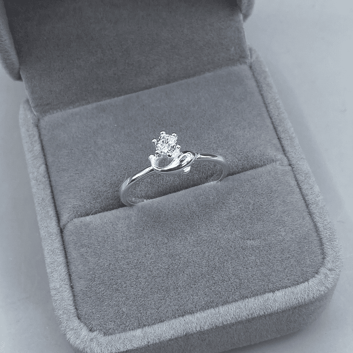 Anillo Solitario/Delfin 1
