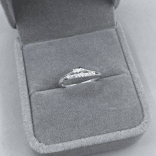 Anillo Medio Cintillo