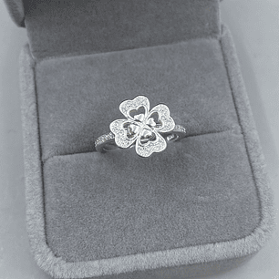 Anillo Trébol Antiestrés 