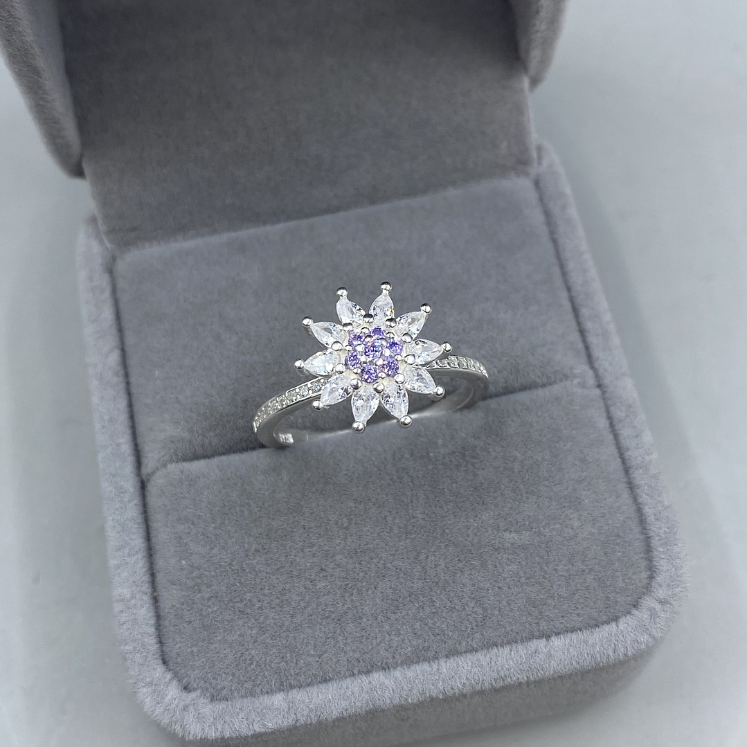 Anillo Flor Antiestrés  1