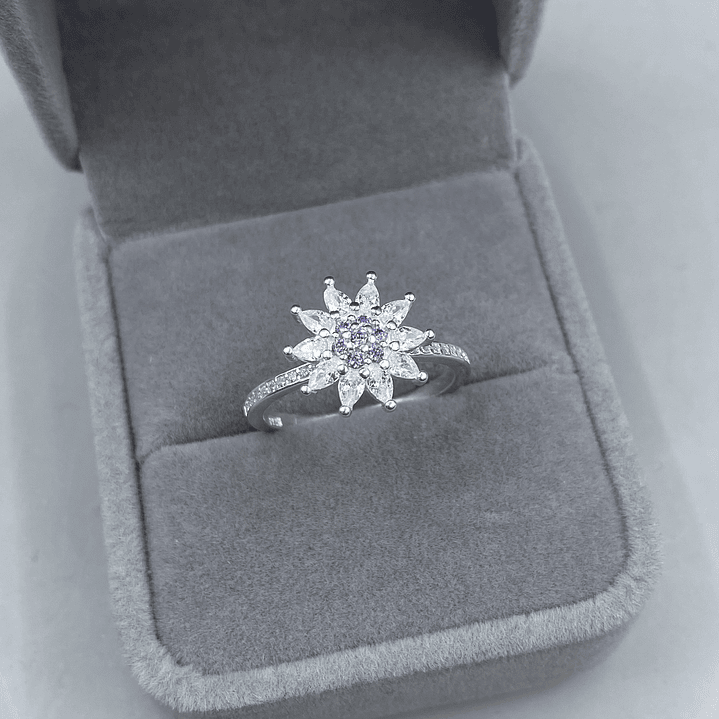 Anillo Flor Antiestrés  1