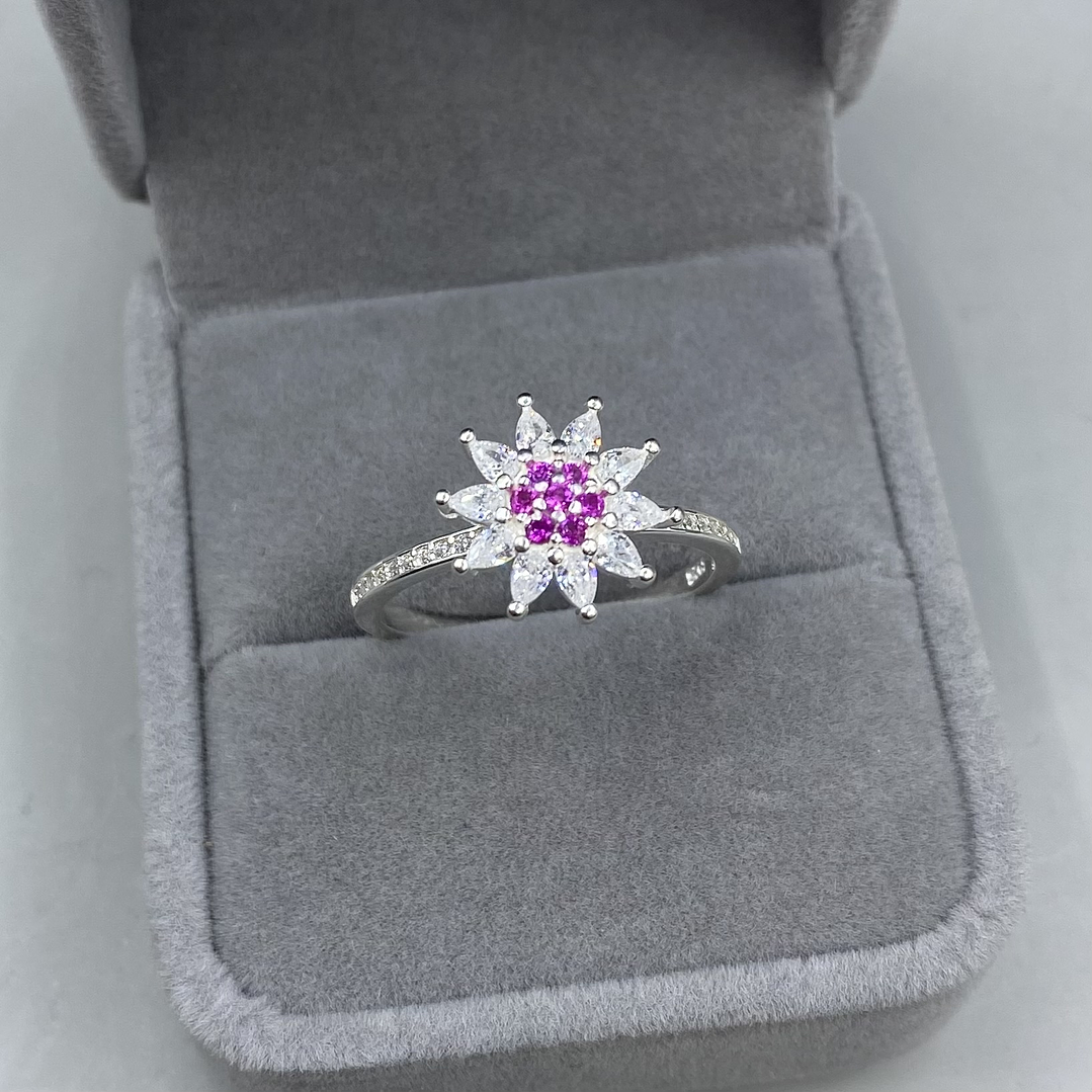 Anillo Flor Antiestrés  4