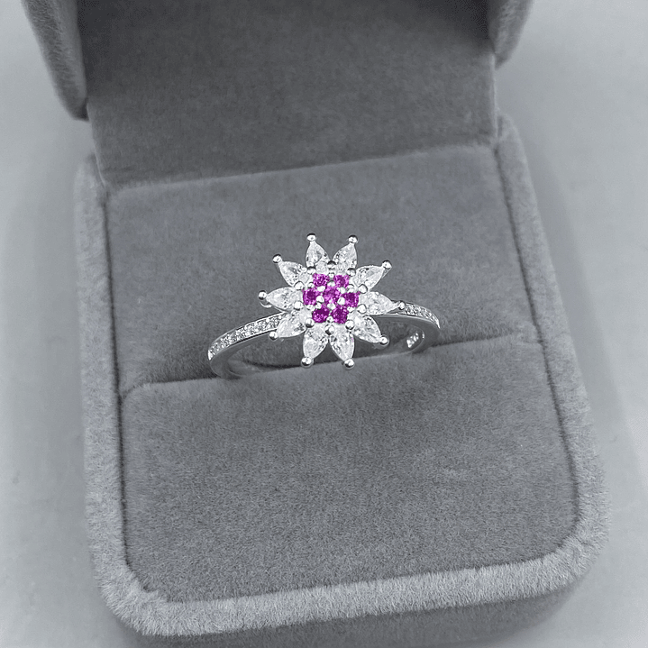 Anillo Flor Antiestrés  4