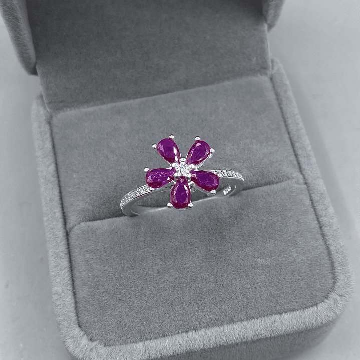 Anillo Flor Antiestrés  4