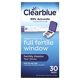 Varillas de prueba para monitor de fertilidad Clearblue, 30 unidades