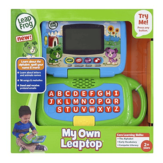 LeapFrog My Own Leaptop, 2 - 4 años, Verde