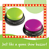 Learning Resources Answer Buzzers - Juego de 4, a partir de 3 años, zumbadores de colores surtidos, zumbadores de programas de juegos, perfectos para juegos familiares y noches de trivia