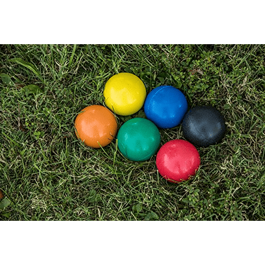 Triumph Sports Juegos de croquet para seis jugadores con 6 mazos de madera, pelotas y bolsas de transporte