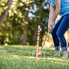 Triumph Sports Juegos de croquet para seis jugadores con 6 mazos de madera, pelotas y bolsas de transporte