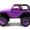 Jada Toys GIRLMAZING Jeep R/C Vehículo (escala 1:16), Púrpura