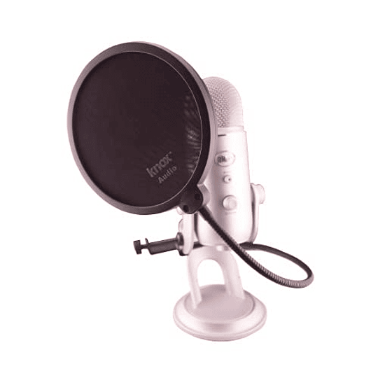 Filtro Pop Knox Gear para micrófonos Yeti