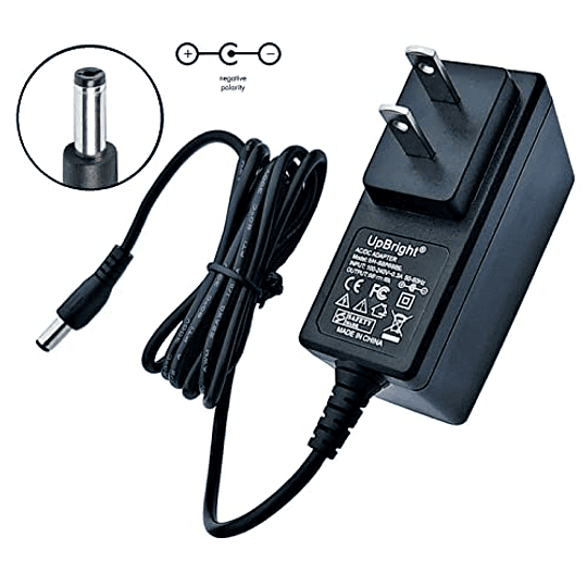 UpBright Adaptador de CA/CC de 5,7 V compatible con Roland PSD-120 HK-AJ-057A200-US PSD-110 TR-8 S Rhythm Performer TM2 TB-3 Aira MX-1 VT-3 System-1m EC-10M EL CUBE-01 GO-61P GO-61K JD-Xi JDXi 2A Fuen