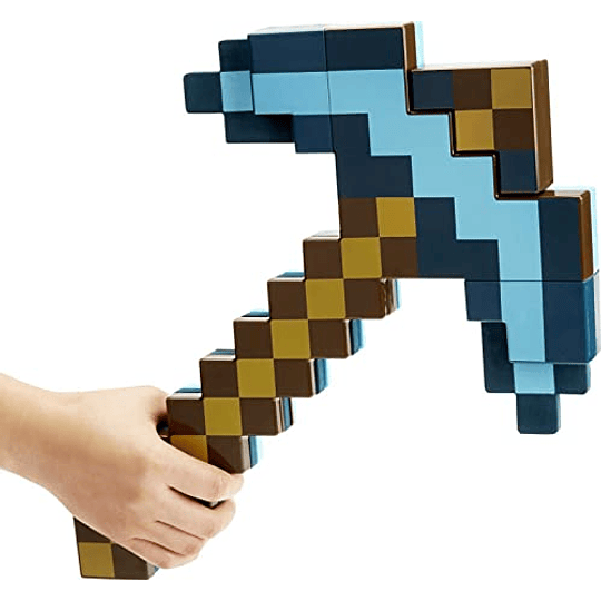Juguetes de Minecraft, espada y pico, juego de Minecraft