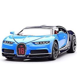 Maisto 1:24 W/B Edición especial Bugatti Chiron Vehículo fundido a presión
