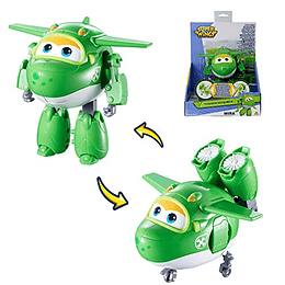 Super Wings 5" Transforming Mira Airplane Toys Vehículo, Figura de acción Juguetes para niños a avión y robot, Super Wings Juguetes para niños de 3 años en adelante, Regalo de cumpleaños para niños en