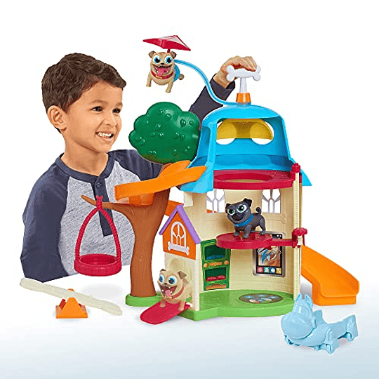 Just Play Puppy Dog Pals Doghouse Playset, multicolor