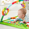 Fisher-Price Baby Gym Play Mat, Rainforest Music & Lights Deluxe Gym para recién nacidos Tummy Time Play [Exclusivo de Amazon]