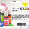 Chefmaster - Kit para colorear alimentos en gel liqua de Pascua - Tinte de huevo de Pascua - Paquete de 4 botellas de 2.8 oz - Colores vibrantes de Pascua, fácil de usar y limpiar, los colores no se d