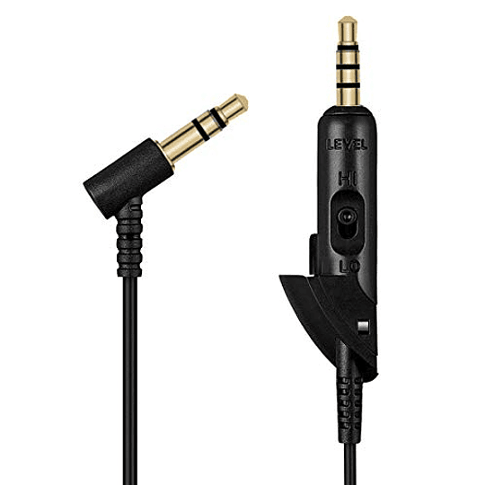 Sqrmekoko QC15 - Cable de audio para auriculares de repuesto compatible con auriculares Bose QuietComfort 15 QC 15