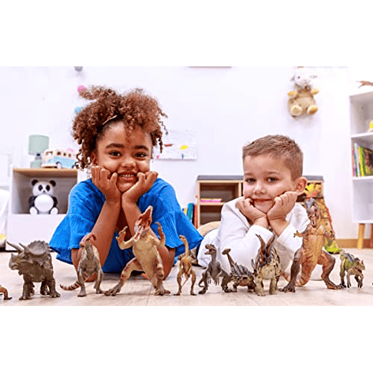 Papo - Pintado a mano - Dinosaurios - T-rex marrón corriendo - 55075 - Coleccionable - para niños - Apto para niños y niñas - a partir de 3 años