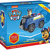 Paw Patrol, Chase's Patrol Cruiser Vehicle con figura coleccionable, para niños a partir de 3 años