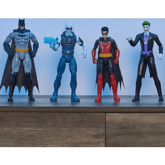 DC Comics Batman Figura de acción de renacimiento de 12 pulgadas, juguetes para niños a partir de 3 años