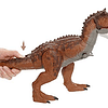 Jurassic World Control 'N Conquer Carnotaurus Figura de dinosaurio grande con movimiento lateral y de cabeza activado por la cola, sonidos, articulaciones móviles, detalles auténticos de la película; 