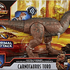 Jurassic World Camp Cretaceous Control 'N Conquer Carnotaurus Toro Dinosaurio Figura de acción con función de ataque, sonidos y accesorios, juguete grande para regalo