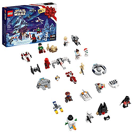 LEGO Star Wars 2020 Calendario de Adviento 75279 Kit de construcción para niños, calendario divertido con juguetes construibles de Star Wars más código para desbloquear personajes en LEGO Star Wars: T