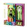 Rainbow High Surprise Jade Hunter - Muñeca de moda con ropa verde con 2 conjuntos y accesorios completos para mezclar y combinar, juguetes para niños de 4 a 15 años