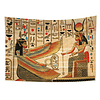 Leowefowa - Tapiz mural egipcio histórico para colgar en la pared, mural de Egipto, tapiz de arte de pared para sala de estar, dormitorio, decoración de tema egipcio, decoración de baby shower