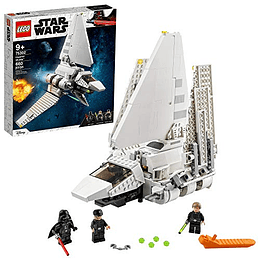 Juego de construcción LEGO Star Wars Imperial Shuttle 75302; Impresionante juguete de construcción para niños con Luke Skywalker y Darth Vader; Gran idea de regalo para fanáticos de Star Wars a partir