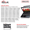 Batería para portátil FM08 para HP Omen 17-AN013TX 17-AN014TX 17-AN014NG 17-AN012DX 17-AN041NG 17-AN080NZ 17-AN001CA HSTNN-LB8A HSTNN-LB8B 922752-421 922753-421 922976-855 12.6V conector W