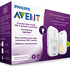 Philips AVENT Vigilabebés con audio DECT, Blanco, SCD502/10
