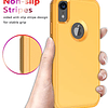 Funda Diverbox para iPhone Xr [a prueba de golpes] [a prueba de caídas] [a prueba de polvo], funda de teléfono de protección resistente para Apple iPhone XR (amarillo)